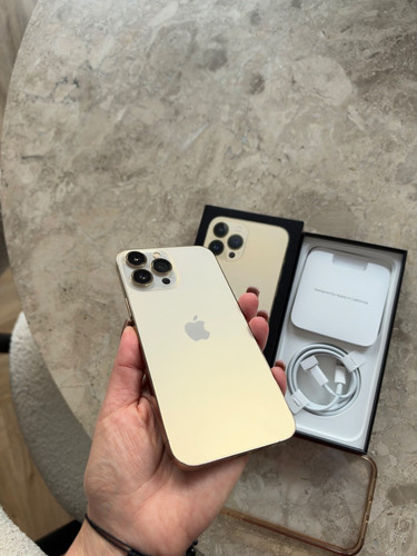 Iphone pro max 256gb gold - pro,